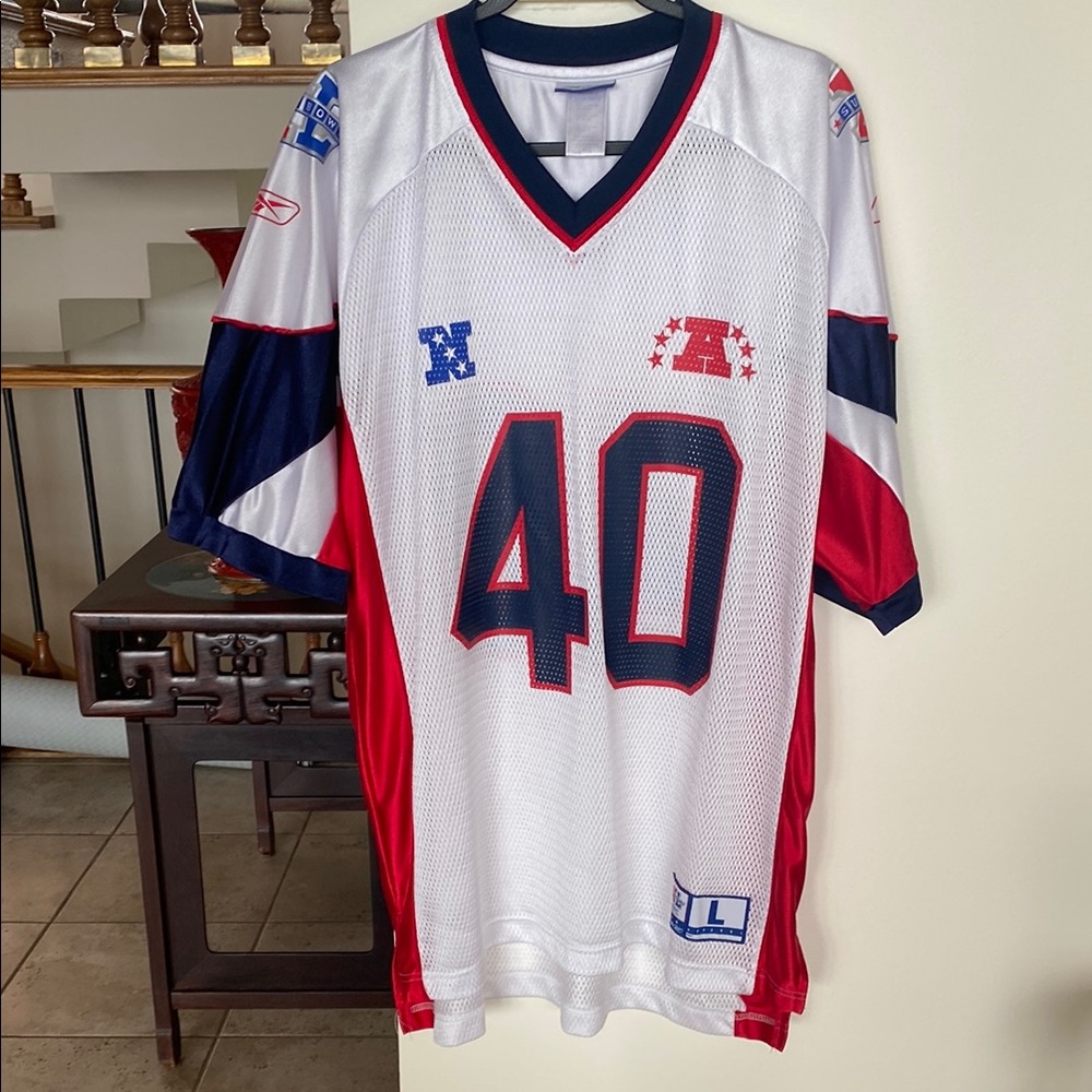 Super Bowl 40 in Detroit Commemorative Football Jersey